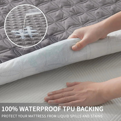Mattress Pad with Deep Pocket - DailyBasicNeeds.com