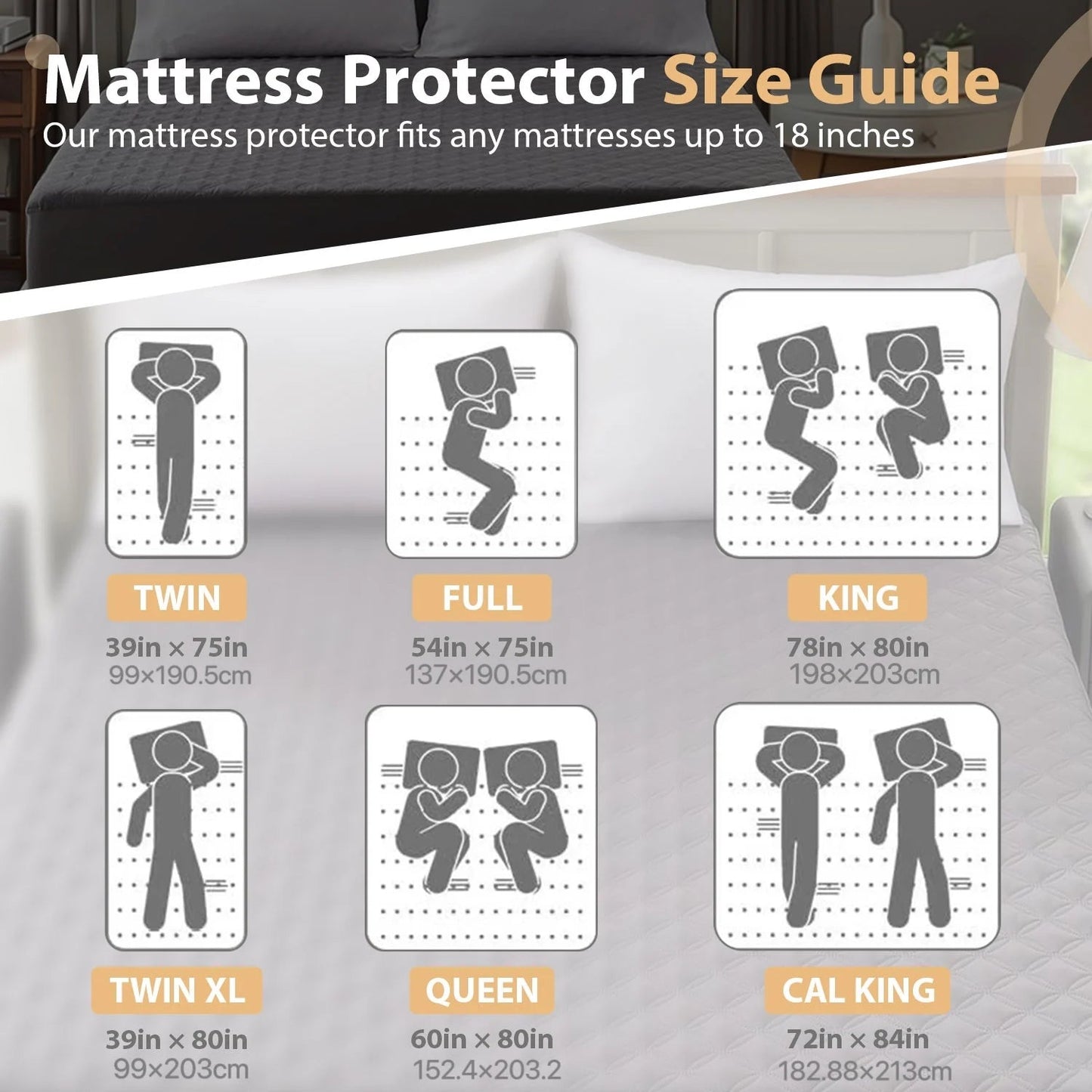 Mattress Pad with Deep Pocket - DailyBasicNeeds.com
