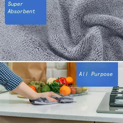 Microfiber Cleaning Cloths - DailyBasicNeeds.com
