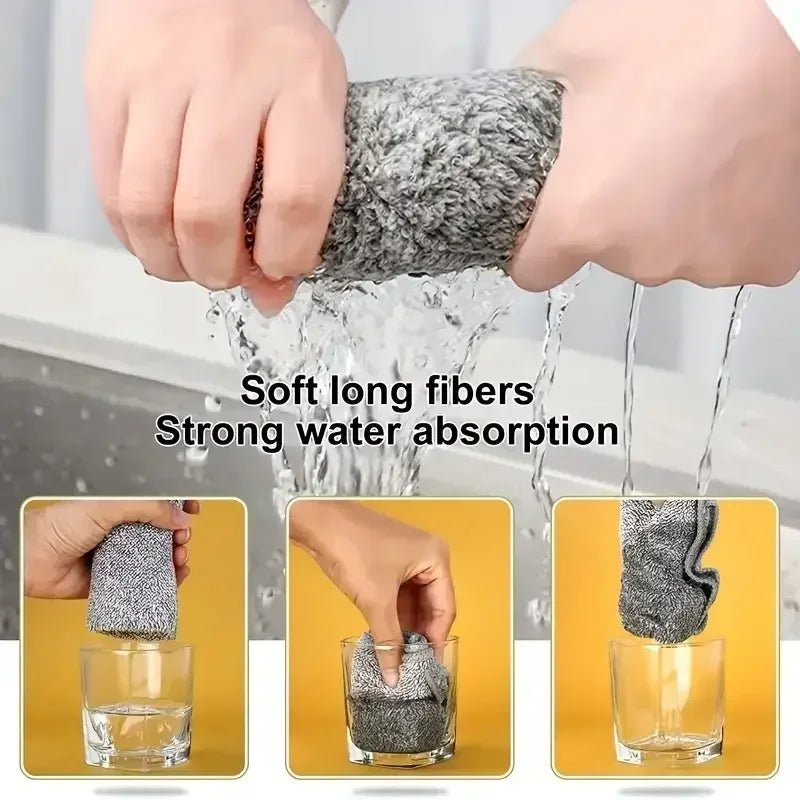 Microfiber Cleaning Cloths - DailyBasicNeeds.com