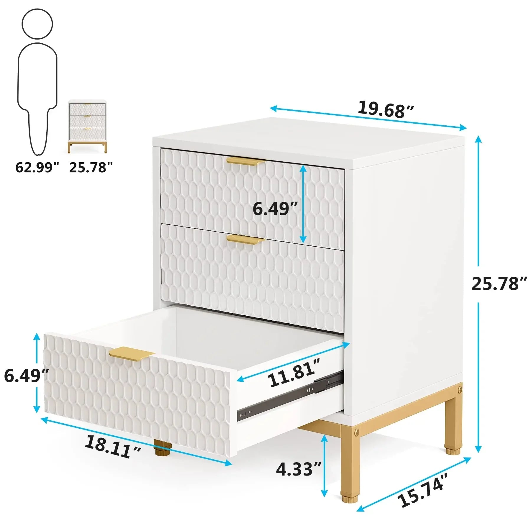 Modern Nightstand - DailyBasicNeeds.com