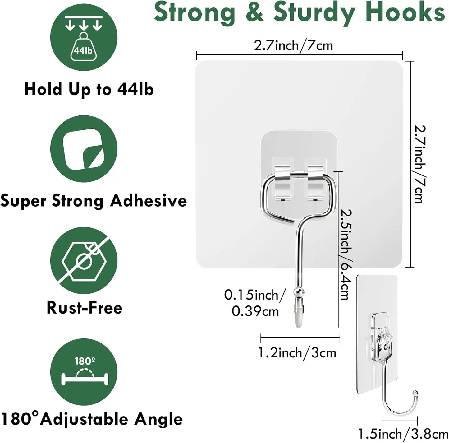 Multi - Purpose Wall Holder - DailyBasicNeeds.com