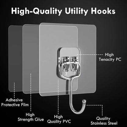 Multi - Purpose Wall Holder - DailyBasicNeeds.com