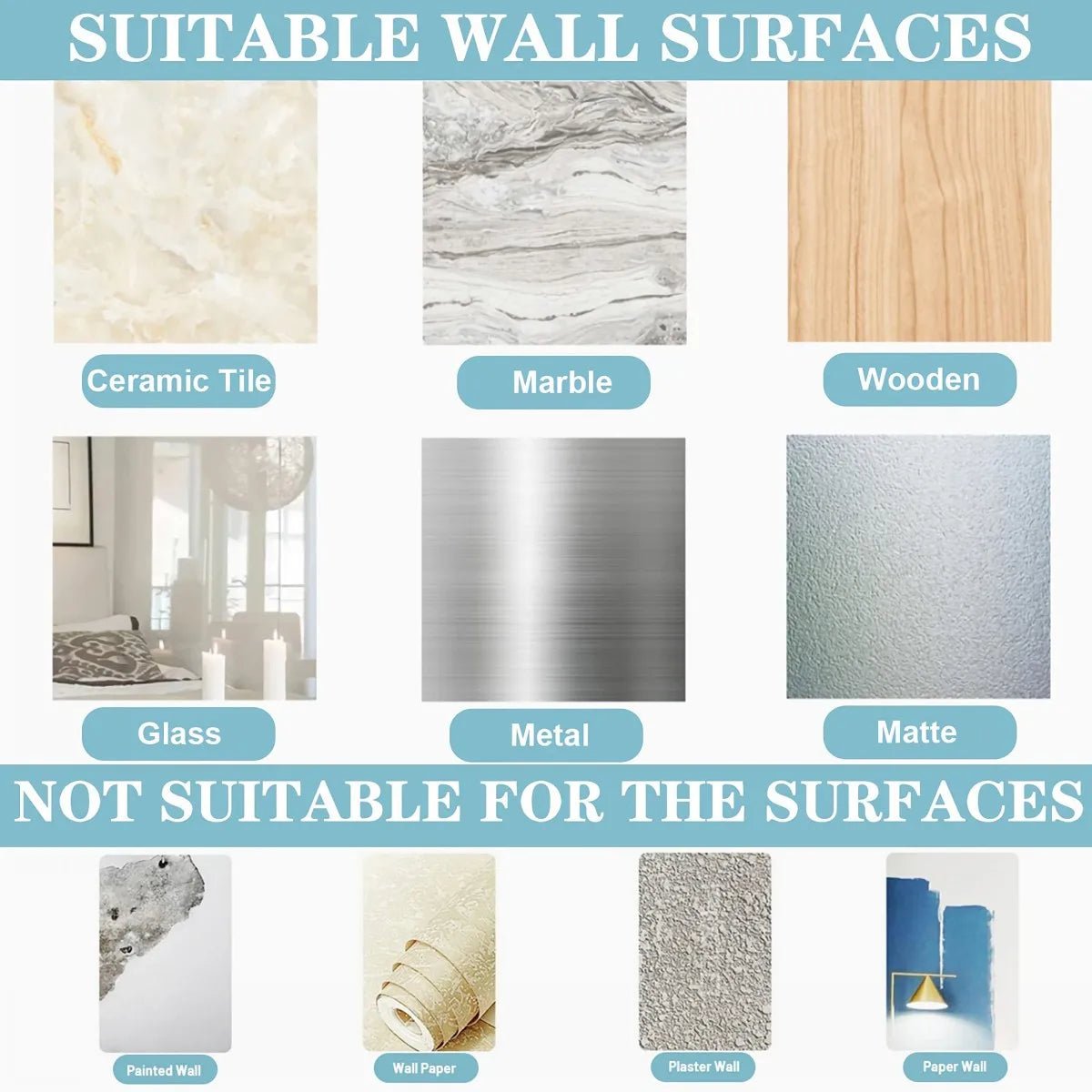 Multi - Purpose Wall Holder - DailyBasicNeeds.com