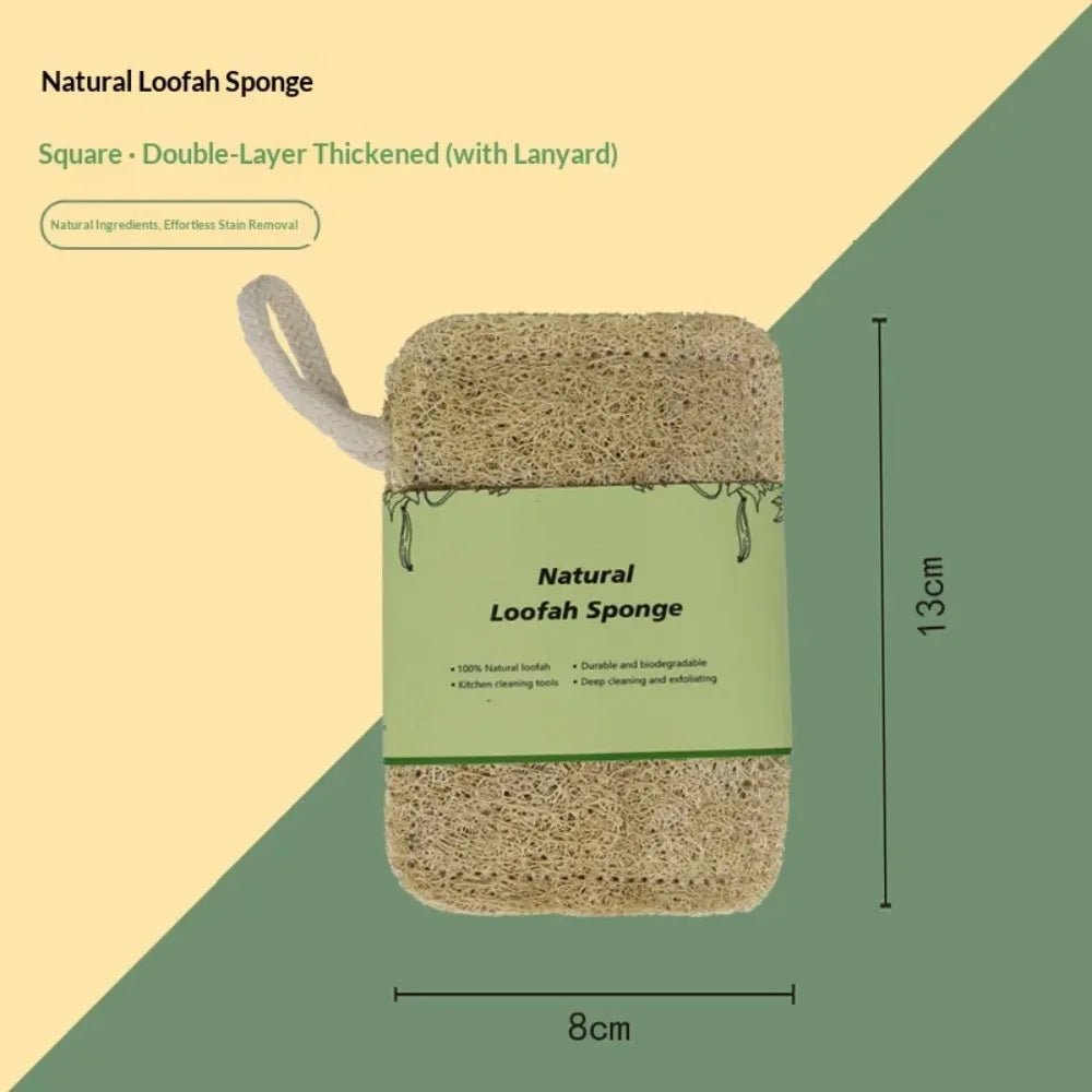 Natural Luffa Sponge for Dishes - DailyBasicNeeds.com