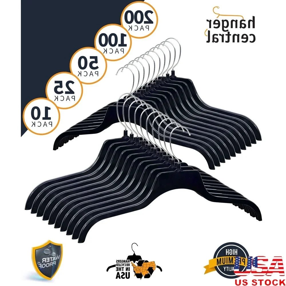 Non Slip Sweater Hangers - DailyBasicNeeds.com