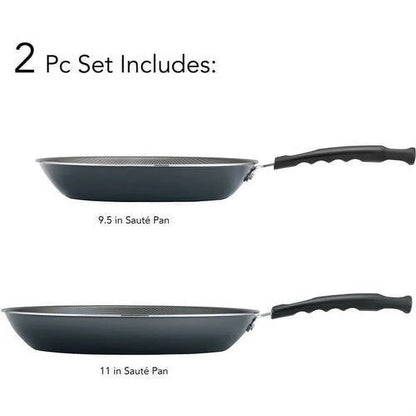 Nonstick Sauté Pan Set of 2 - DailyBasicNeeds.com