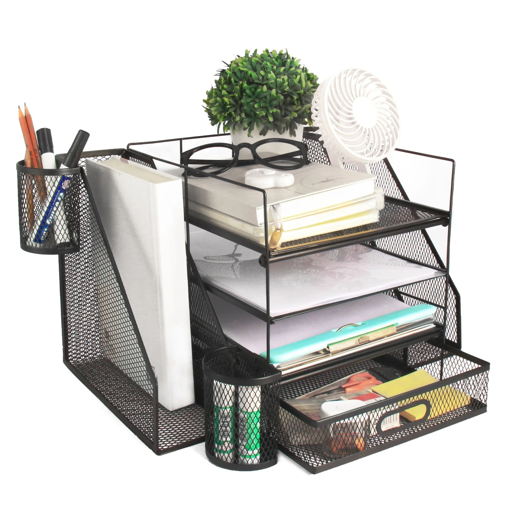 Office Desk Organizer - DailyBasicNeeds.com