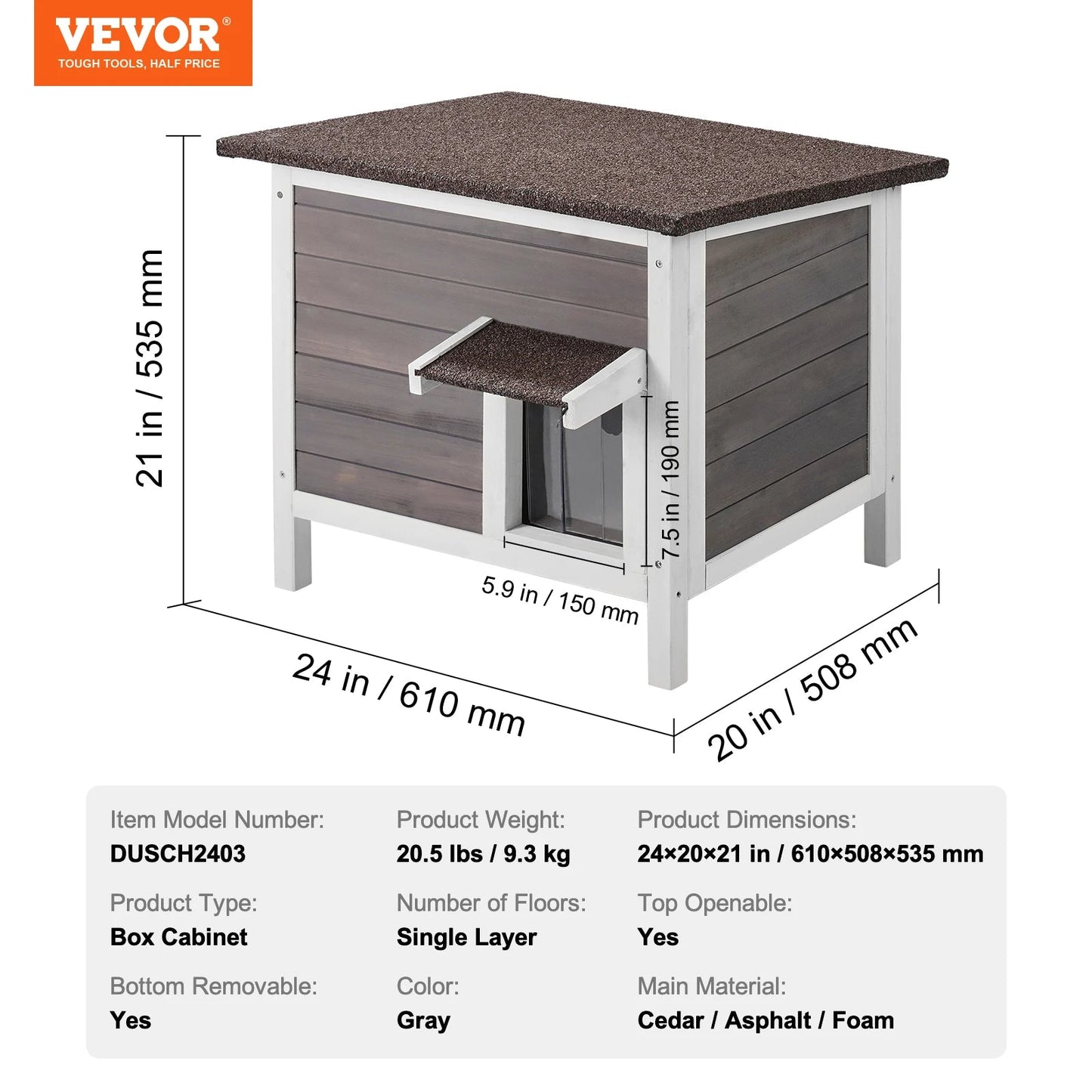 Outdoor Cat House - DailyBasicNeeds.com