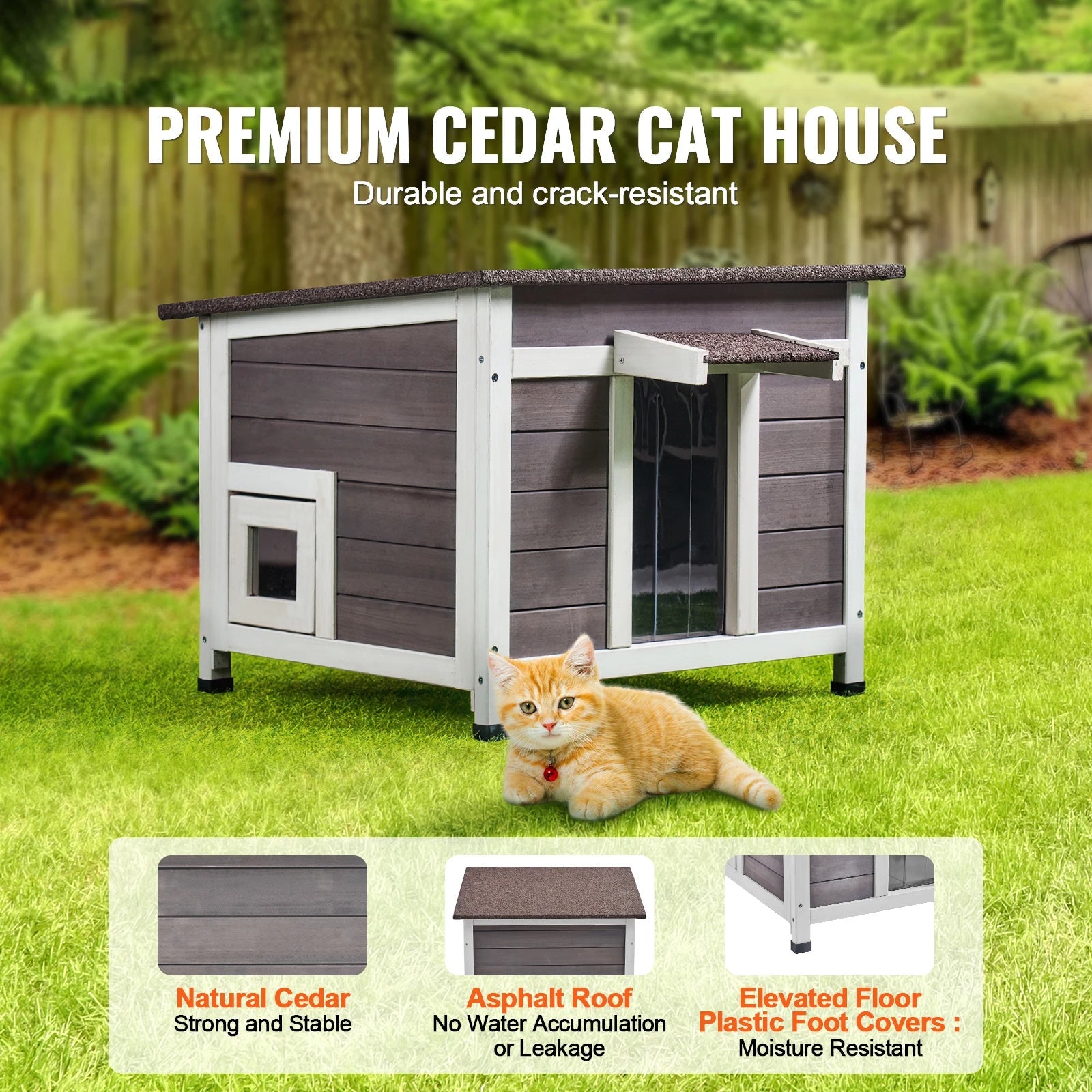 Outdoor Cat House - DailyBasicNeeds.com