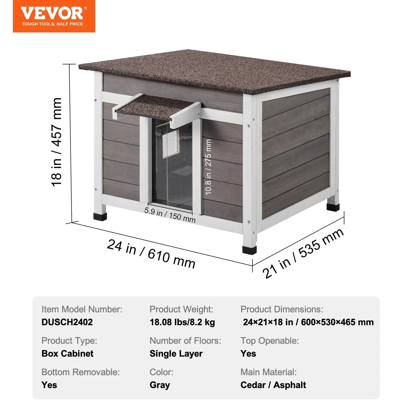 Outdoor Cat House - DailyBasicNeeds.com