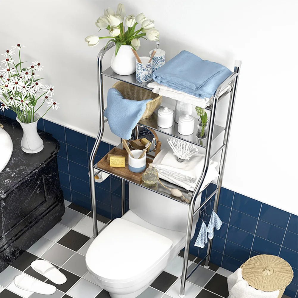 Over Toilet Storage Shelf - DailyBasicNeeds.com