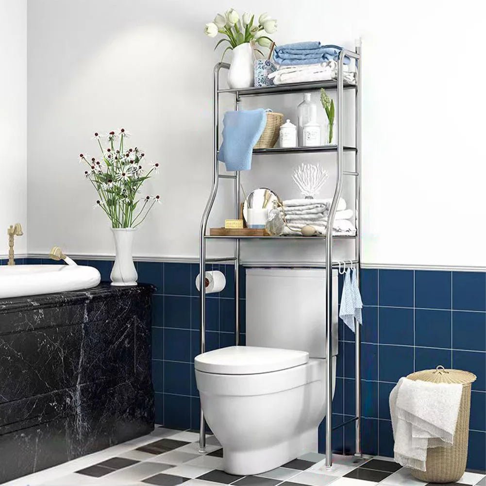 Over Toilet Storage Shelf - DailyBasicNeeds.com