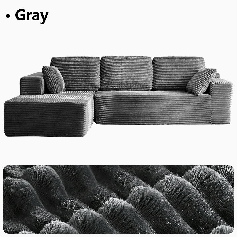 Oversized L Shaped Couch With Chaise - DailyBasicNeeds.com