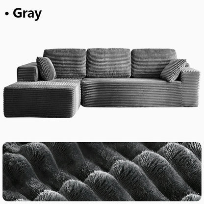 Oversized L Shaped Couch With Chaise - DailyBasicNeeds.com