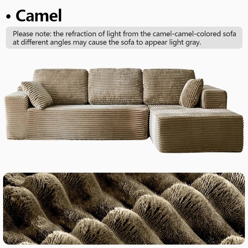 Oversized L Shaped Couch With Chaise - DailyBasicNeeds.com