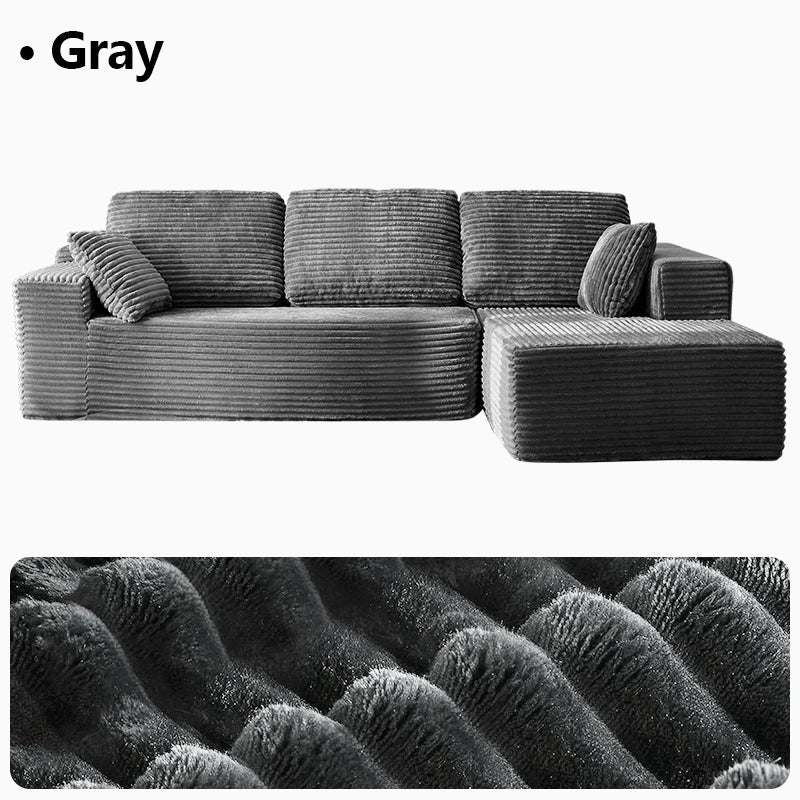Oversized L Shaped Couch With Chaise - DailyBasicNeeds.com