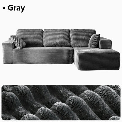 Oversized L Shaped Couch With Chaise - DailyBasicNeeds.com