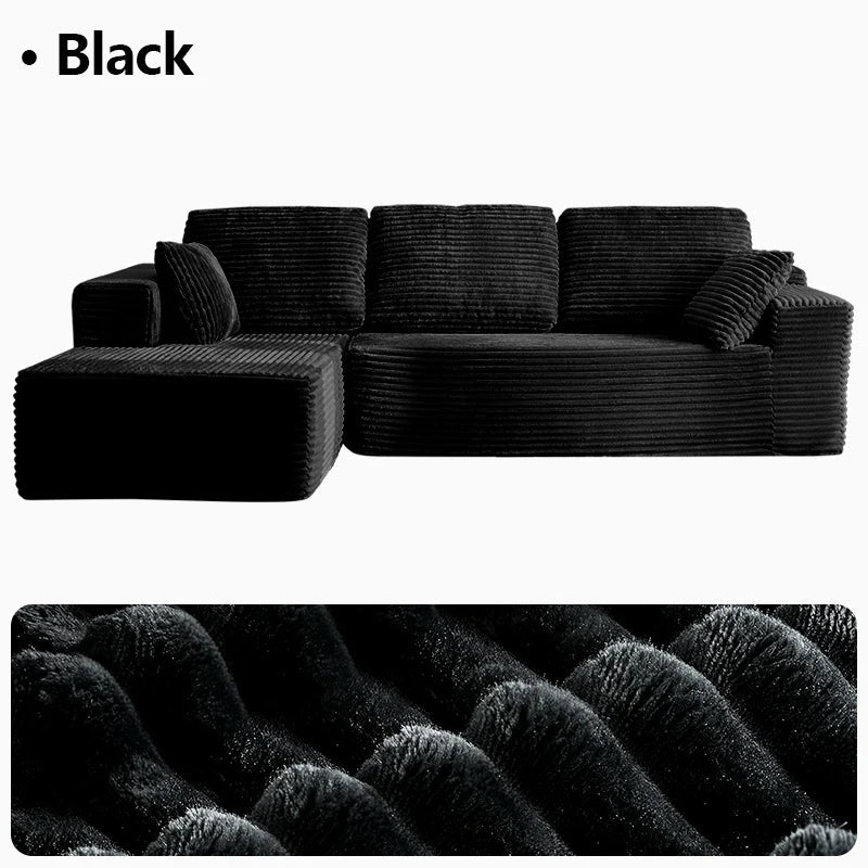 Oversized L Shaped Couch With Chaise - DailyBasicNeeds.com