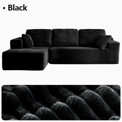 Oversized L Shaped Couch With Chaise - DailyBasicNeeds.com