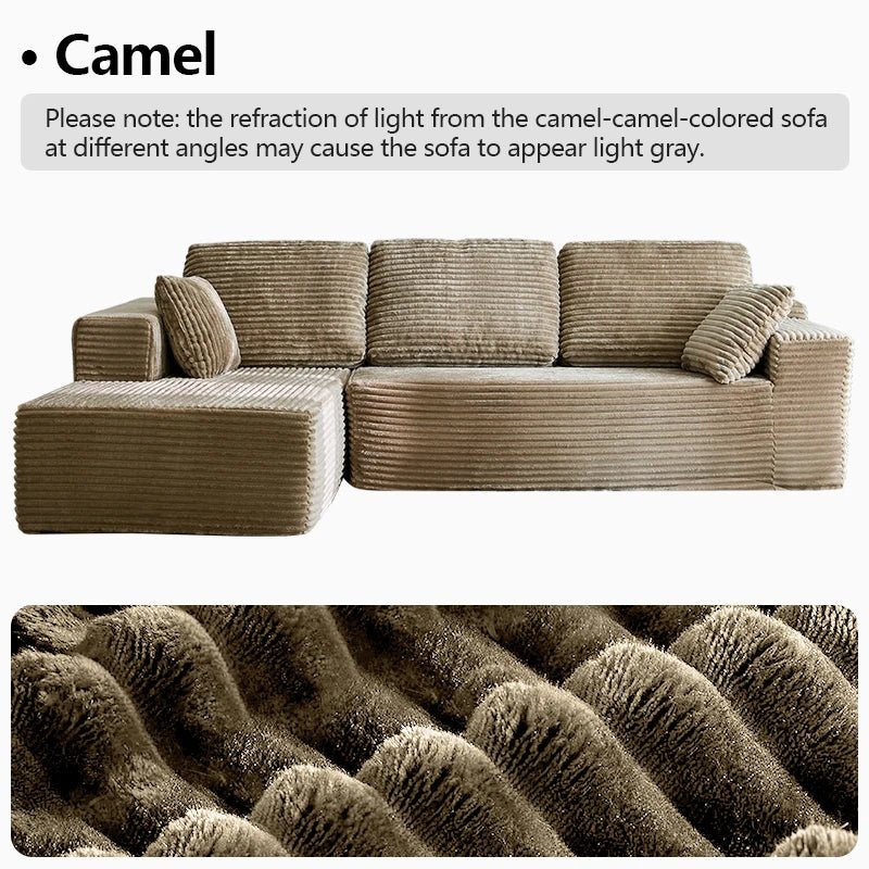 Oversized L Shaped Couch With Chaise - DailyBasicNeeds.com