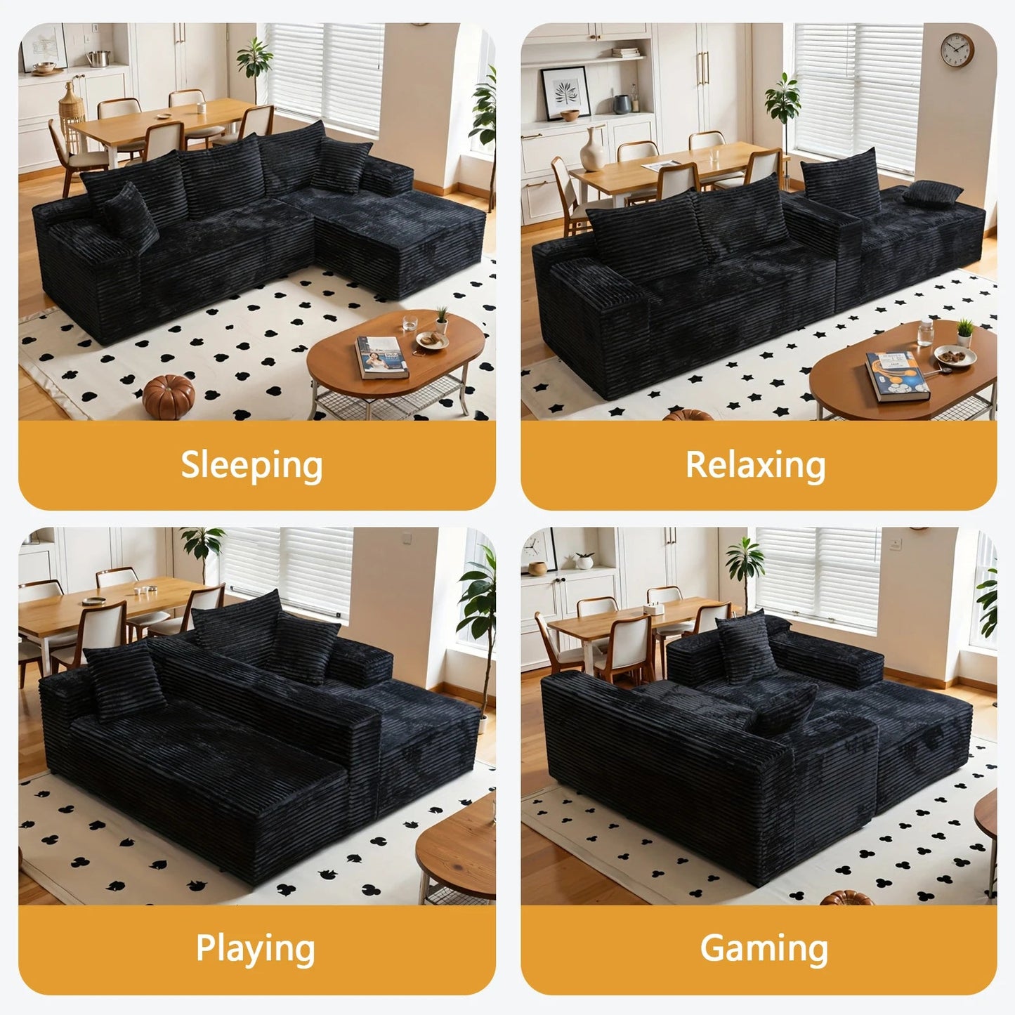 Oversized L Shaped Couch With Chaise - DailyBasicNeeds.com