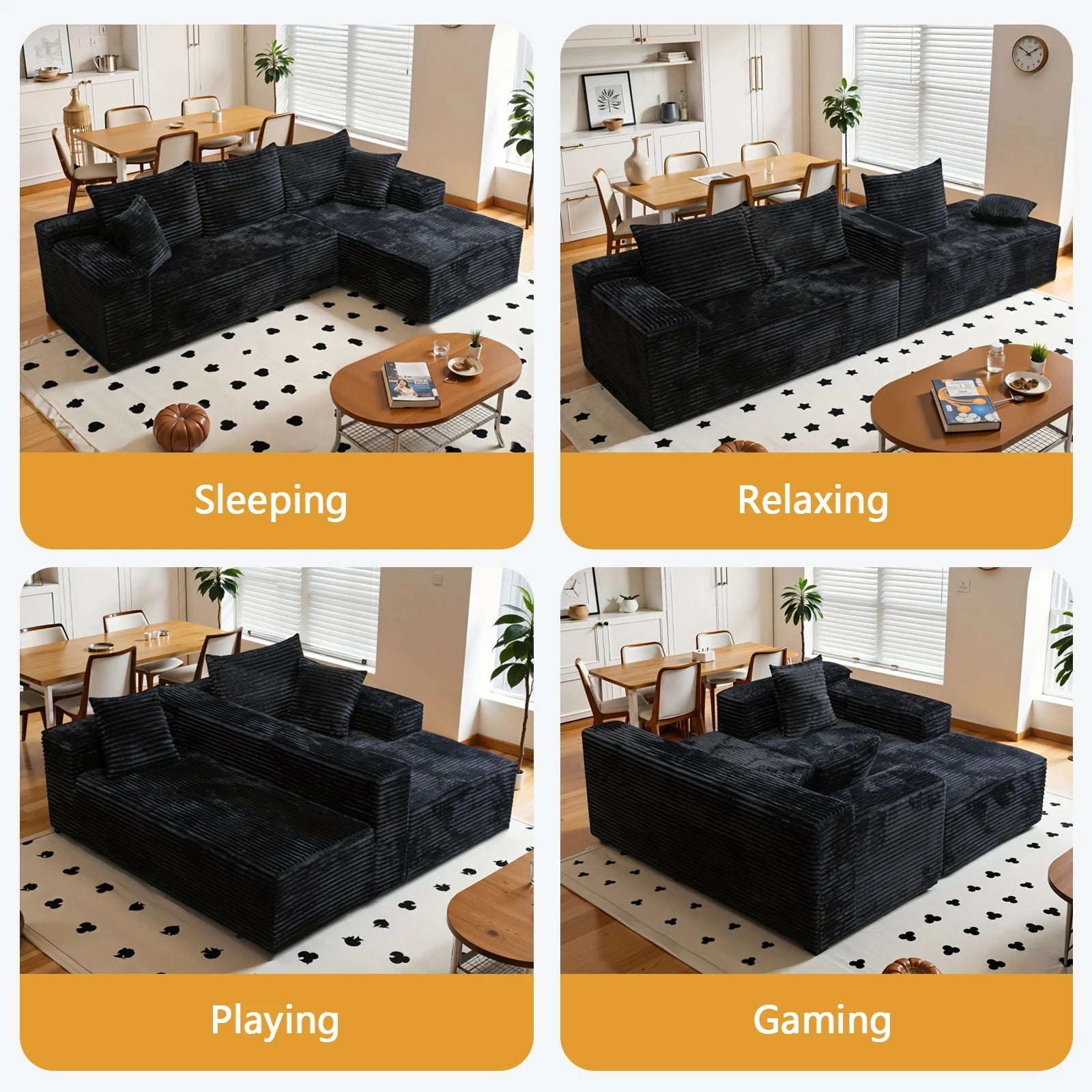 Oversized L Shaped Couch With Chaise - DailyBasicNeeds.com