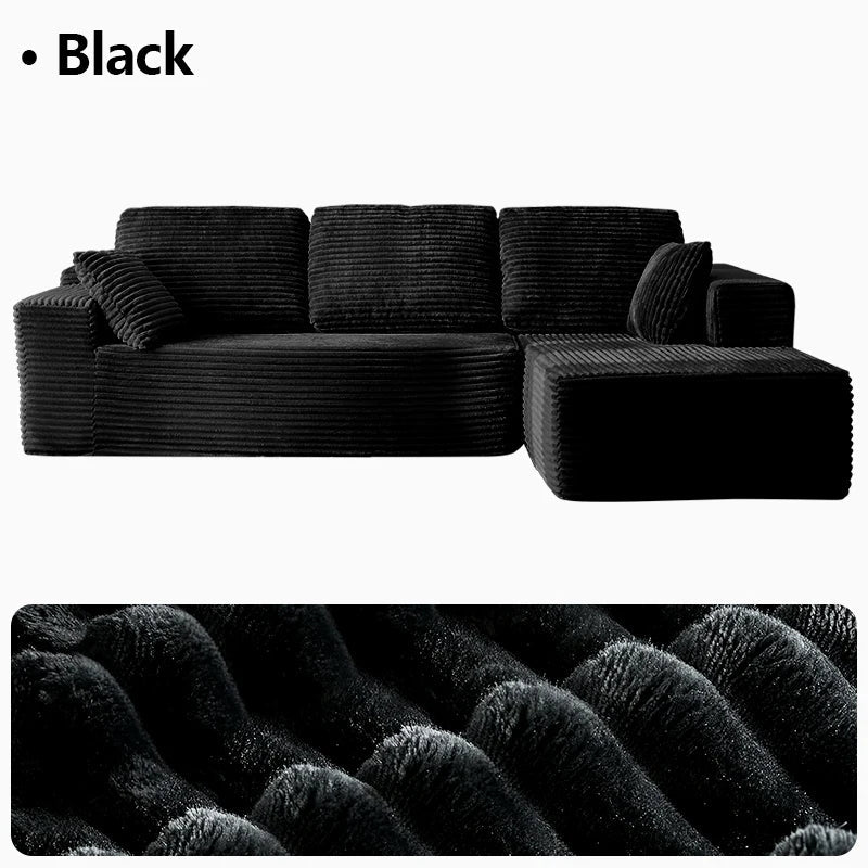 Oversized L Shaped Couch With Chaise - DailyBasicNeeds.com