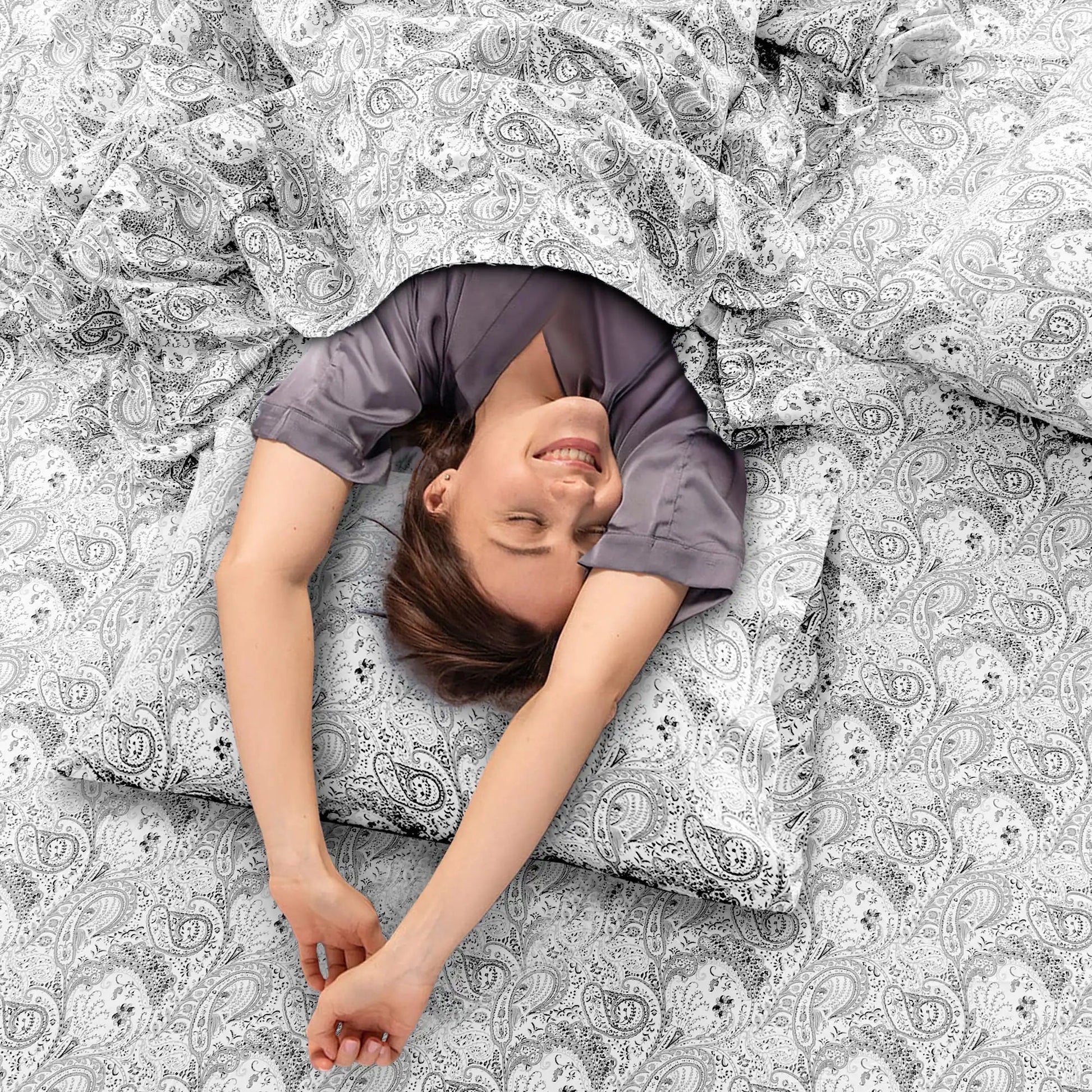 Paisley Bed Sheet Set - DailyBasicNeeds.com