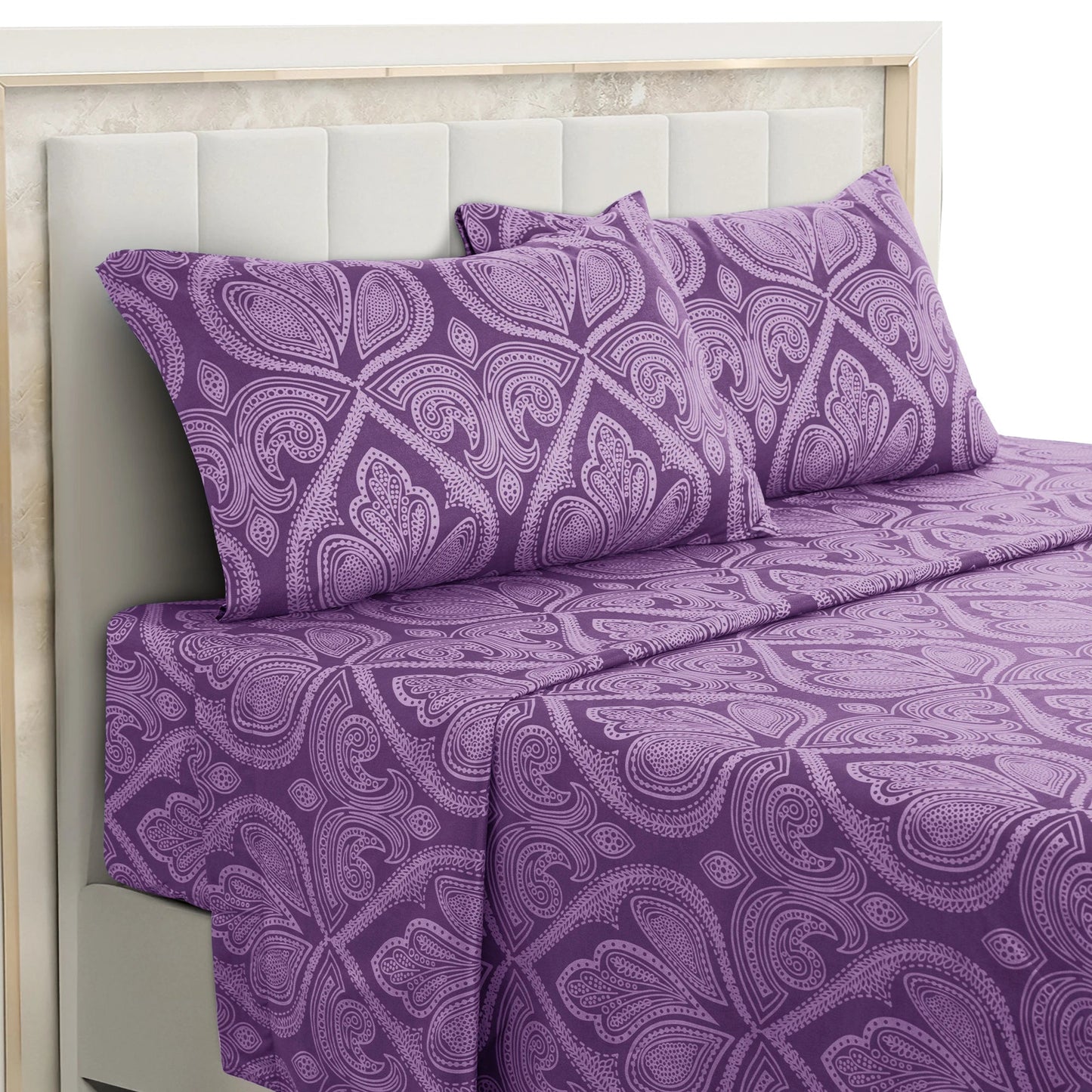 Paisley Bed Sheet Set - DailyBasicNeeds.com