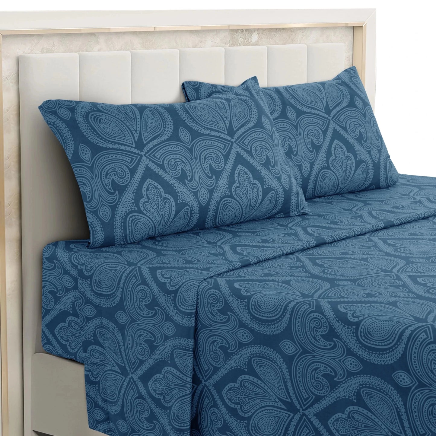 Paisley Bed Sheet Set - DailyBasicNeeds.com