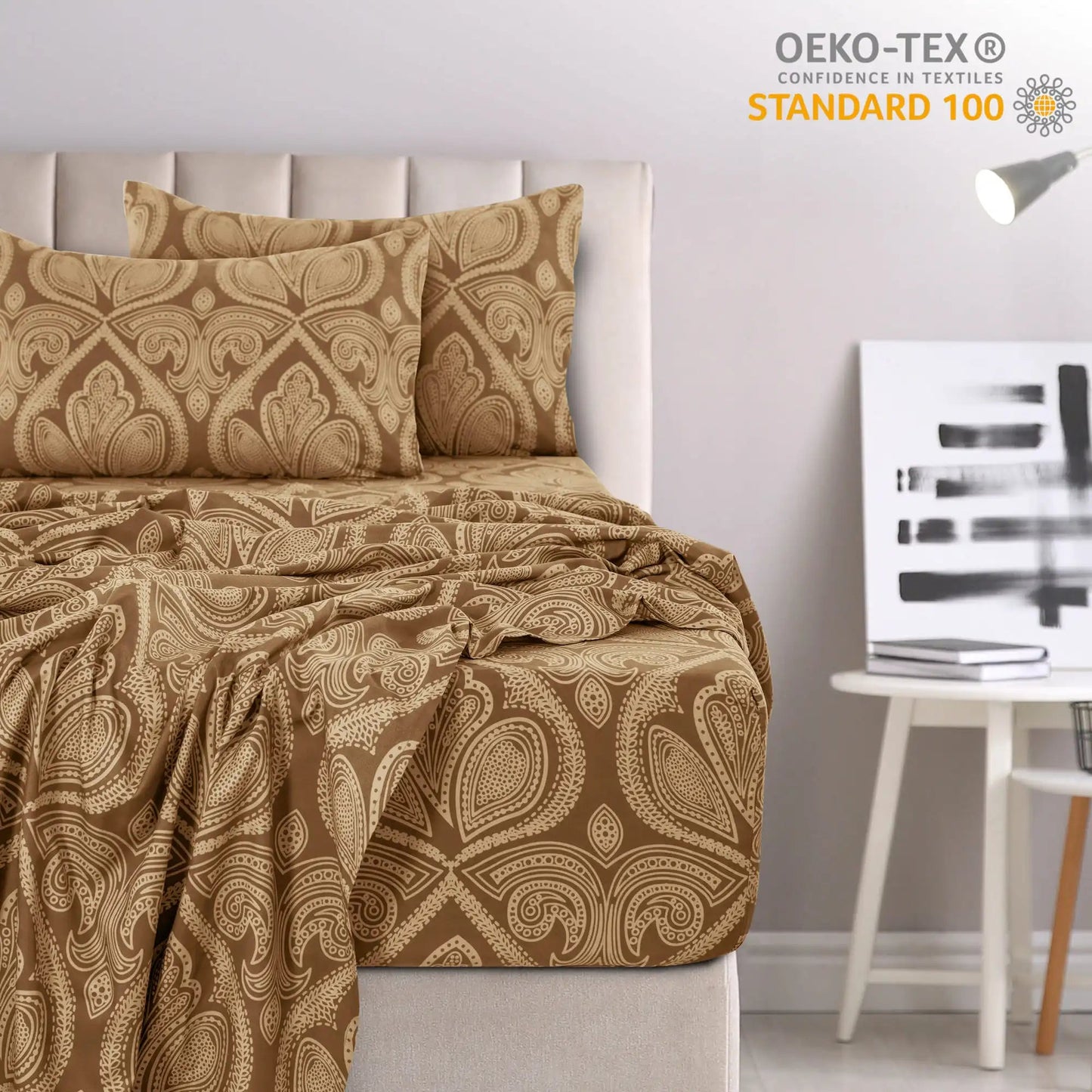 Paisley Bed Sheet Set - DailyBasicNeeds.com