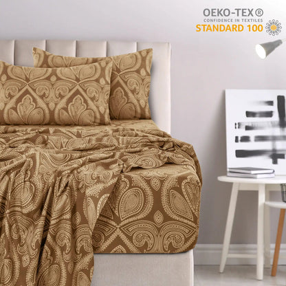 Paisley Bed Sheet Set - DailyBasicNeeds.com