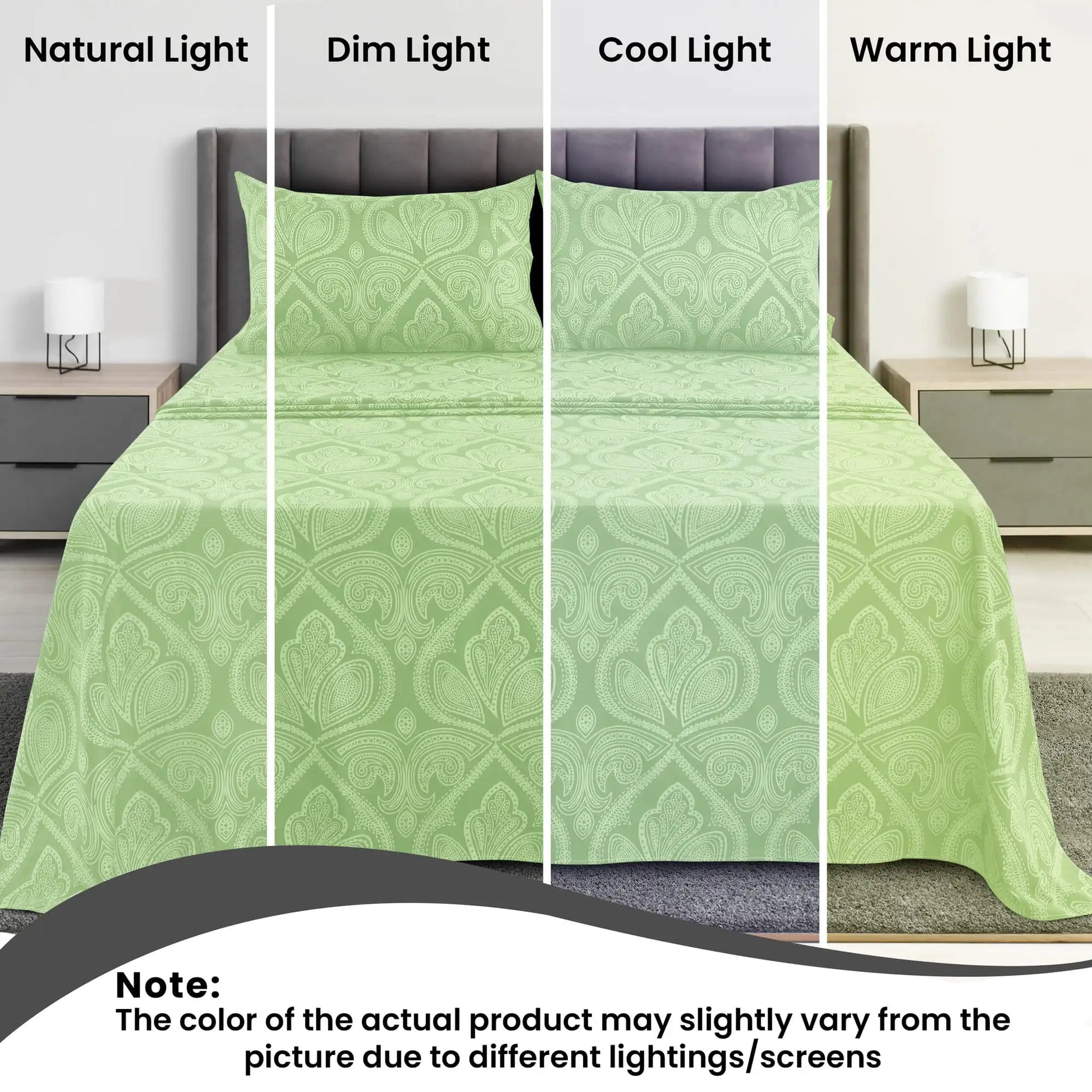 Paisley Bed Sheet Set - DailyBasicNeeds.com