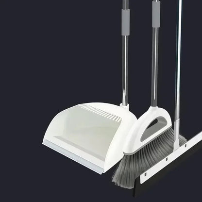 Plastic Broom and Dustpan Set - DailyBasicNeeds.com