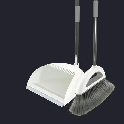 Plastic Broom and Dustpan Set - DailyBasicNeeds.com