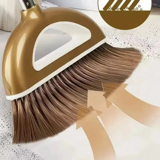 Plastic Broom and Dustpan Set - DailyBasicNeeds.com