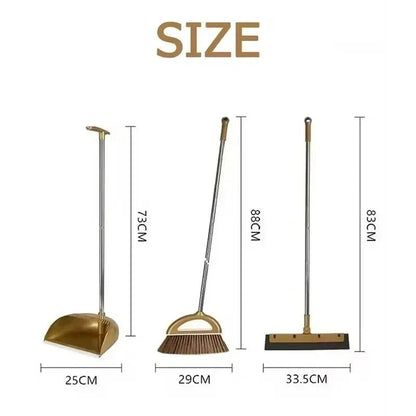 Plastic Broom and Dustpan Set - DailyBasicNeeds.com