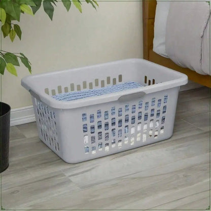 Plastic Laundry Basket - DailyBasicNeeds.com