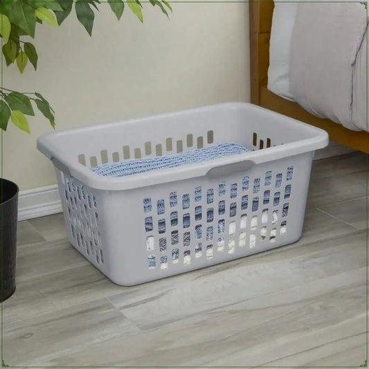 Plastic Laundry Basket - DailyBasicNeeds.com