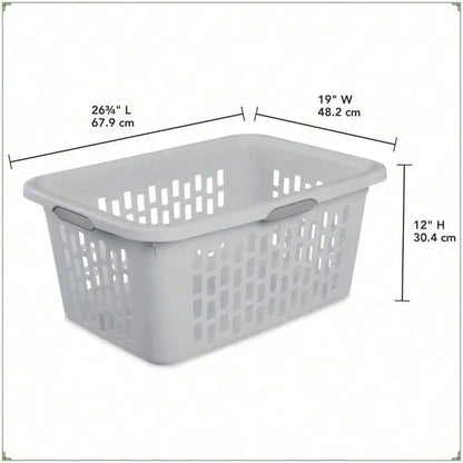 Plastic Laundry Basket - DailyBasicNeeds.com
