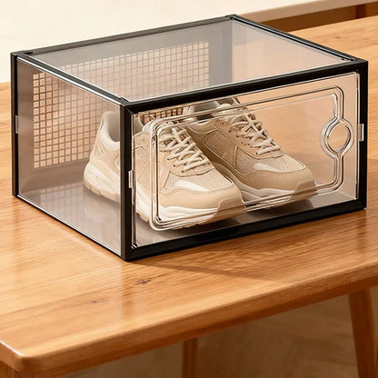 Plastic Stackable Shoebox - DailyBasicNeeds.com