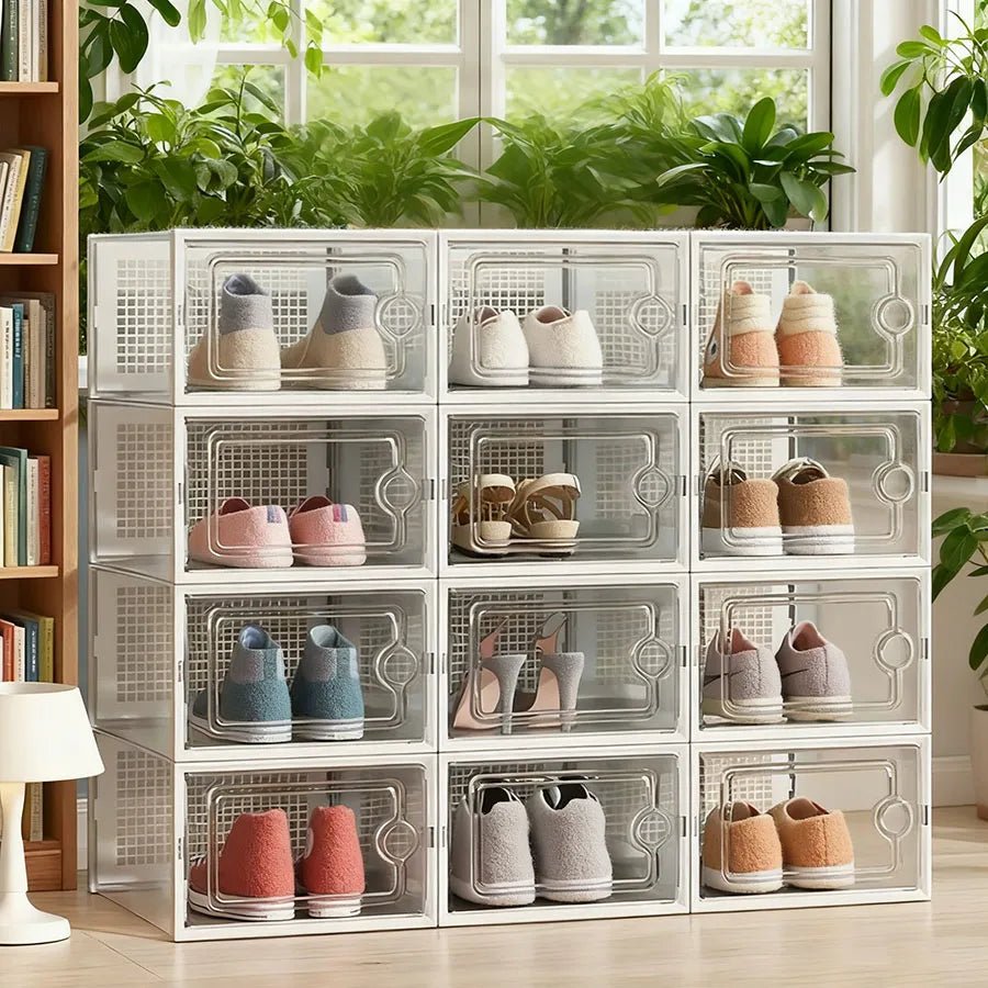 Plastic Stackable Shoebox - DailyBasicNeeds.com