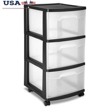 Plastic Storage Cart - DailyBasicNeeds.com