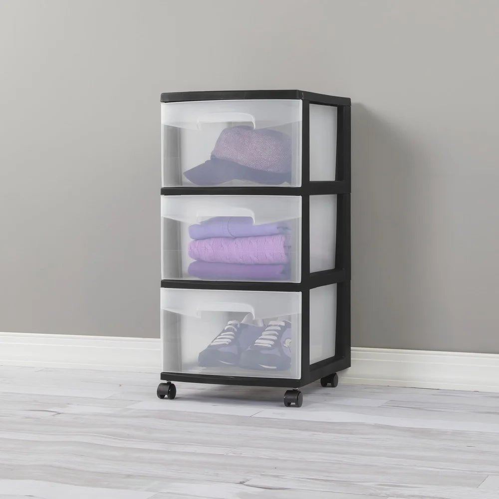 Plastic Storage Cart - DailyBasicNeeds.com