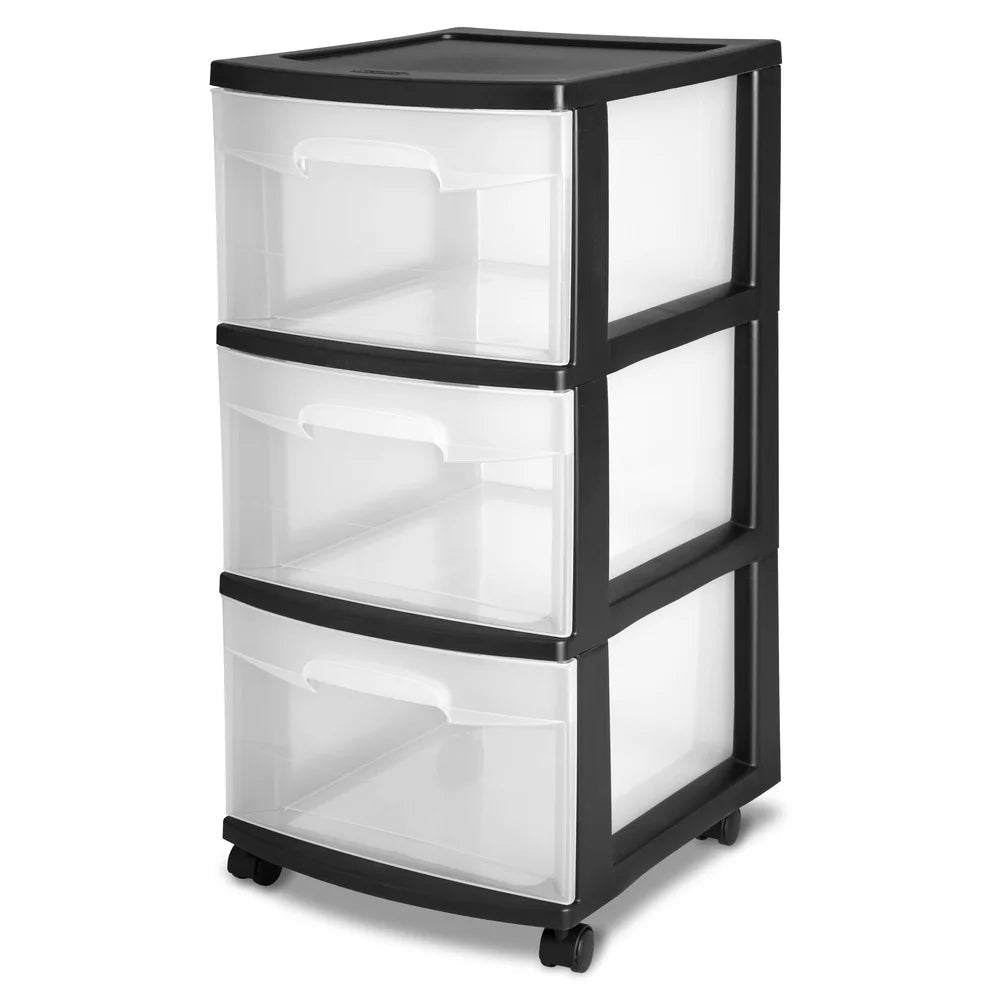 Plastic Storage Cart - DailyBasicNeeds.com