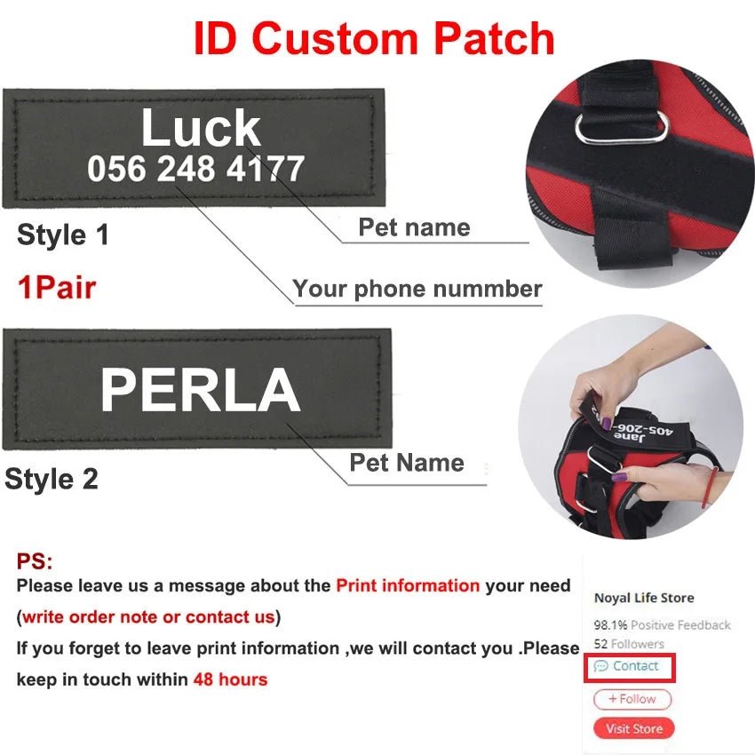 Reflective Dog Harness - DailyBasicNeeds.com