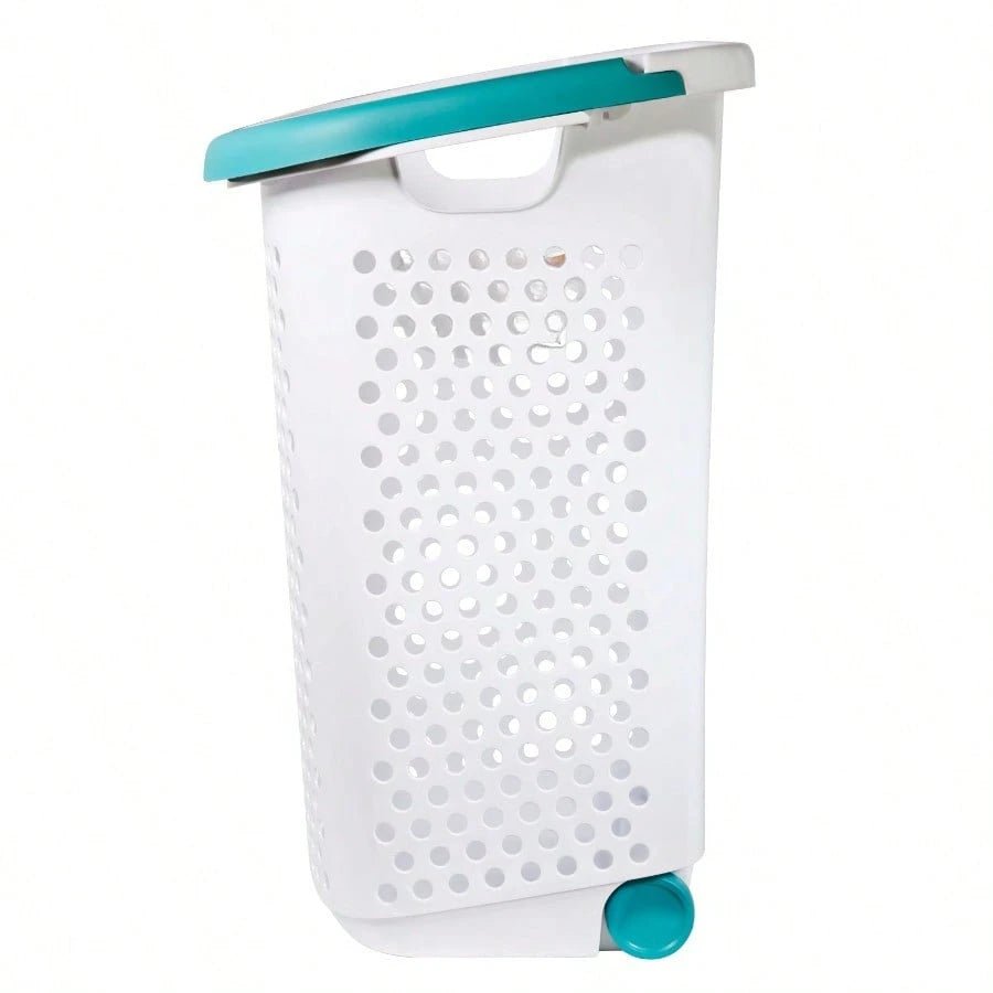 Rolling Laundry Hamper - DailyBasicNeeds.com