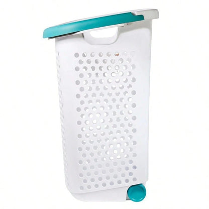 Rolling Laundry Hamper - DailyBasicNeeds.com