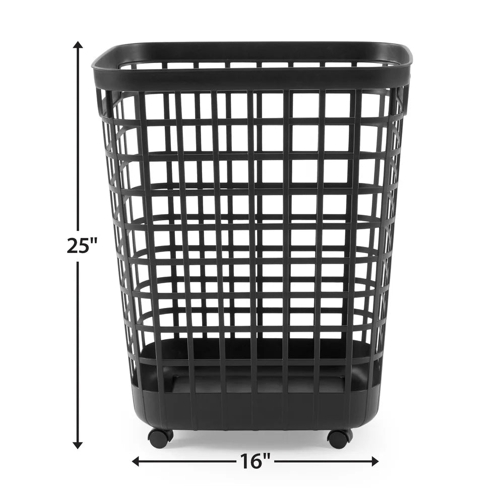 Rolling Laundry Hamper - DailyBasicNeeds.com